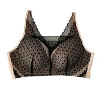 Trssorm Soutiens-gorge de mastectomie avec poches pour divers types de prothèses mammaires pour femmes après chirurgie, Noir , 3XL