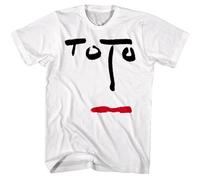 TRTRTRRERE Toto Turn Back Album Men's T Shirt 80's Pop Music Group Cover