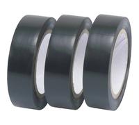 TRU COMPONENTS 1563959 Jeu de rubans isolants noir (L x l) 10 m x 15 mm 3 pc(s)