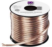 TRU COMPONENTS 1564533 Câble haut-parleur 2 x 1.5 mm² transparent 30 m