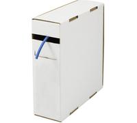 TRU COMPONENTS 1565143 Gaine thermorétractable sans colle bleu 9 mm 4.50 mm Taux de retreint:2:1 10 m