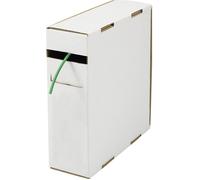 TRU COMPONENTS 1565145 Gaine thermorétractable sans colle vert 25 mm 12.50 mm Taux de retreint:2:1 5 m