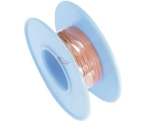 TRU COMPONENTS 1565166 Fil de bobinage Wire Wrap 1 x 0.01 mm² rouge 15 m