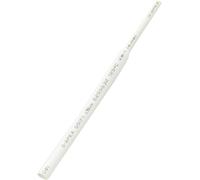 TRU COMPONENTS 1566759 Gaine thermorétractable sans colle blanc 6 mm 3 mm Taux de retreint:2:1 10 m