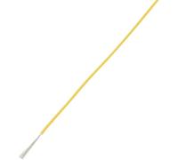 TRU COMPONENTS 1566843 Fil de câblage LiY 1 x 1.50 mm² jaune 10 m