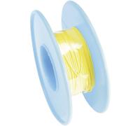 TRU COMPONENTS 1566860 Fil de bobinage Wire Wrap 1 x 0.05 mm² jaune 15 m