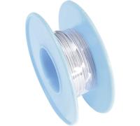 TRU COMPONENTS 1566864 Fil de bobinage Wire Wrap 1 x 0.05 mm² gris 15 m