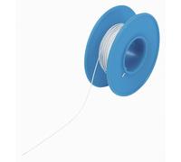 TRU COMPONENTS 1566873 Fil de bobinage Wire Wrap 1 x 0.01 mm² blanc 15 m