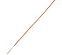 TRU COMPONENTS 1567215 Fil de câblage LiY 1 x 0.22 mm² rouge 100 m