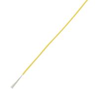 TRU COMPONENTS 1567217 Fil de câblage LiY 1 x 0.50 mm² jaune 100 m