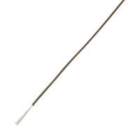 TRU COMPONENTS 1567219 Fil de câblage LiY 1 x 0.50 mm² marron 100 m
