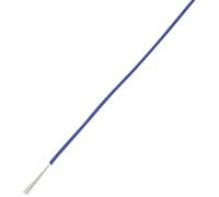 TRU COMPONENTS 1567220 Fil de câblage LiY 1 x 0.22 mm² bleu 100 m