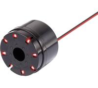 TRU COMPONENTS 1567766 Générateur de signal piézo Bruit généré: 105 dB Tension: 12 V/DC son intermittent 1 pc(s)