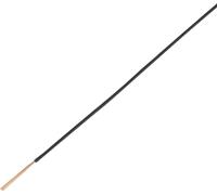 TRU COMPONENTS 1568648 Câble pour l'automobile FLRY-A 1 x 1 mm² noir 50 m