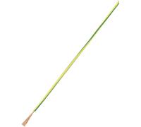 TRU COMPONENTS 1570262 Fil de câblage LiY 1 x 0.14 mm² vert, jaune 100 m