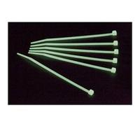 TRU COMPONENTS 1570829 Serre-câble 200 mm 2.50 mm vert rémanent 100 pc(s)