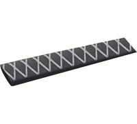 TRU COMPONENTS 1570905 Gaine thermorétractable sans colle noir 28 mm 14 mm Taux de retreint:2:1 1 m