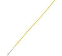 TRU COMPONENTS 1570906 Fil de câblage LiY 1 x 0.75 mm² jaune 10 m