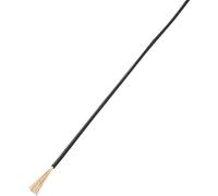 TRU COMPONENTS 1570948 Fil de câblage LiY 1 x 0.22 mm² noir 100 m