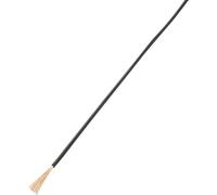 TRU COMPONENTS 1570948 Fil de câblage LiY 1 x 0.22 mm² noir 100 m