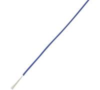 TRU COMPONENTS 1571385 Fil de câblage LiY 1 x 1 mm² bleu 10 m