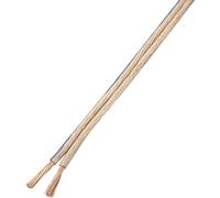 TRU COMPONENTS 1571459 Câble haut-parleur 2 x 4 mm² + 2 x 4 mm² transparent 10 m