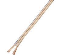 TRU COMPONENTS 1571459 Câble haut-parleur 2 x 4 mm² transparent 10 m