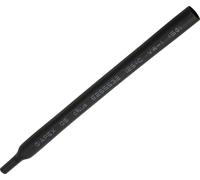 TRU COMPONENTS 1572140 Gaine thermorétractable sans colle noir 5 mm 2.50 mm Taux de retreint:2:1 10 m