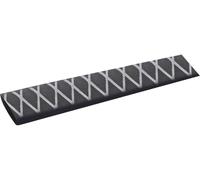 TRU Components Gaine thermorétractable 1572155 sans colle noir Ø45→22,5 mm 2:1 1 m