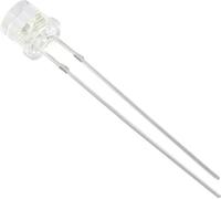 TRU COMPONENTS 1577325 LED rouge cylindrique 5 mm 1600 mcd 90 ° 20 mA