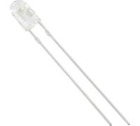 TRU COMPONENTS 1577453 LED bleu ovale 3 mm 1000 mcd 70 °, 30 ° 20 mA