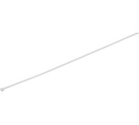 TRU COMPONENTS 1578007 Serre-câble 350 mm 4.60 mm blanc stabilisé à la chaleur 100 pc(s)
