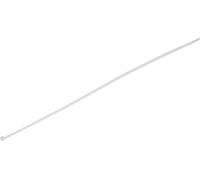 TRU COMPONENTS 1578027 Serre-câble 400 mm 4.80 mm blanc stabilisé à la chaleur 100 pc(s)