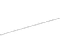 TRU COMPONENTS 1578069 Serre-câble 450 mm 7.20 mm blanc stabilisé à la chaleur 100 pc(s)