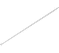 TRU COMPONENTS 1578087 Serre-câble 450 mm 7.80 mm blanc stabilisé à la chaleur 100 pc(s)