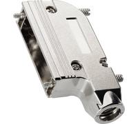 TRU COMPONENTS 1579067 Capot SUB-D Nombre de pôles: 25 métal argent 1 pc(s)