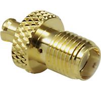 TRU COMPONENTS 1579350 Adaptateur MCX MCX mâle - SMA femelle 1 pc(s)