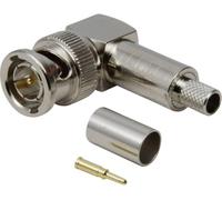 TRU COMPONENTS 1579402 Connecteur BNC mâle, coudé 50 Ω 1 pc(s)