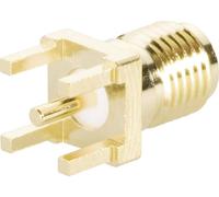TRU COMPONENTS 1579414 Connecteur SMA embase femelle, verticale 50 Ω 1 pc(s)