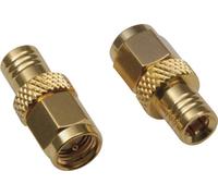 TRU COMPONENTS 1579580 Adaptateur SMB SMB mâle - SMA mâle 1 pc(s)