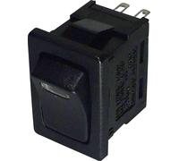 TRU COMPONENTS 1587518 Interrupteur à bascule TC-R13-66L-02 LED 12V/DC 250 V/AC 6 A 1 x Off/On à accrochage