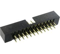 TRU COMPONENTS 1589706 Connecteur fil à carte sans levier d'éjection Pas: 2 mm Nbr total de pôles: 14 Nbr de rangées: 2