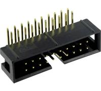 TRU COMPONENTS 1589776 Connecteur fil à carte sans levier d'éjection Pas: 2.54 mm Nbr total de pôles: 26 Nbr de rangées: 2