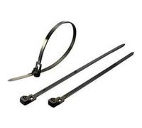 TRU COMPONENTS 1592761 TC-HVR300SBK203 Assortiment de serre-câbles 300 mm 4.50 mm noir réouvrable 100 pc(s) Noir G