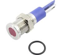TRU COMPONENTS 1605965 Voyant de signalisation LED rouge 12 V DC/AC 70 mcd