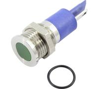 TRU COMPONENTS 1605982 Voyant de signalisation LED vert 12 V DC/AC 200 mcd