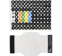 TRU COMPONENTS 2 & 4 Button cover & sticker TC-13660436 avec étiquette, avec protection contre les chocs 1 pc(s)