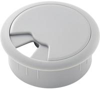 TRU COMPONENTS 522829 Passe-câbles ABS gris 1 pc(s)