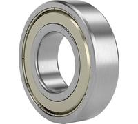 TRU COMPONENTS 6306 ZZ Roulement à billes radial Acier au carbone, Acier de roulement à billes Diamètre intérieur: 30 m