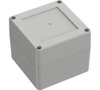 TRU COMPONENTS 6U07090908119 TC-13865088 Boîtier industriel 90 x 90 x 75 Polycarbonate gris clair 1 pc(s)